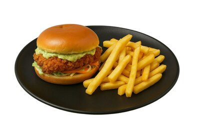 Chicken Katsu Burger (Halal)