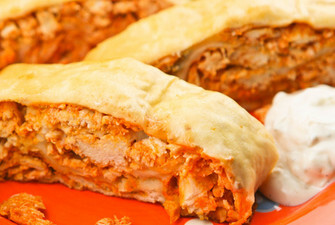 Chicken Wing Stromboli