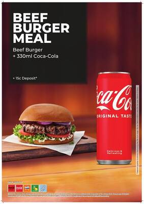 Beef Burger Meal