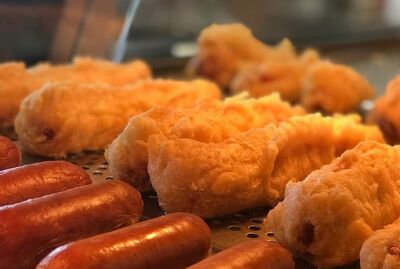 Battered Jumbo