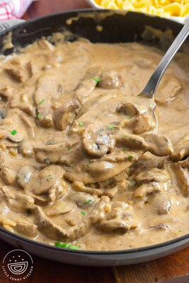 Beef & Mushroom Stroganoff