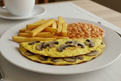 Mushroom Omelette