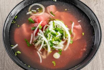 #8-Phở tái