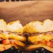 Cheese Stuffed Pattie Burger Single