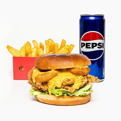 Menú Hamburguesa Crispy Honey