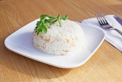 Rice plate