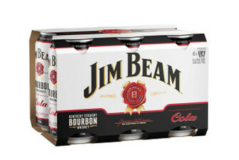 Jim Beam and Cola Range