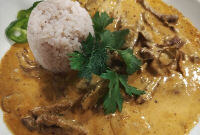 Fillet Steak Stroganoff-Style / Estilo Stroganoff