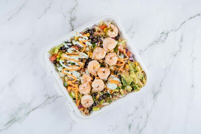 Garlic Shrimp Burrito Bowl