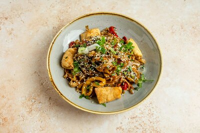 Rice noodles stir fried