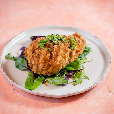 Hot Salmon Philadelphia Temaki (Deep Fried)