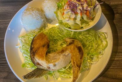 Hamachi Kama Plate