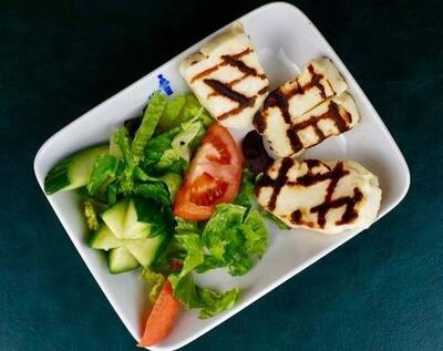 Grilled Halloumi Hot Meze