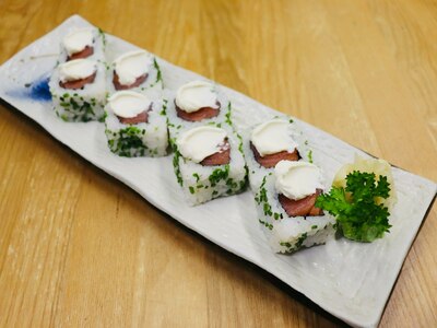 Smoked Salmon Cream Cheese Roll