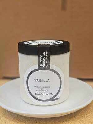 Helado de vainilla
