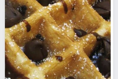 W4.  Chocolate Chip Waffle