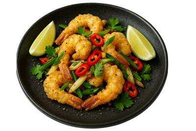 Salt & Pepper King Prawns