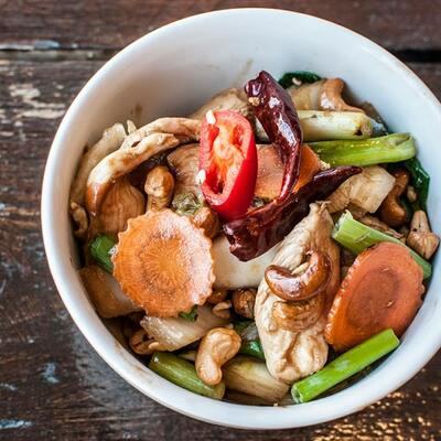 Chicken, Chilli and Cashew Nuts 🌶🌶
