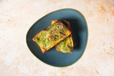 Ciabata garlic bread