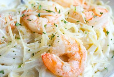 Shrimp Alfredo