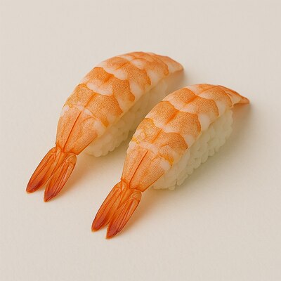 Boiled Prawns Nigiri (2 pcs)