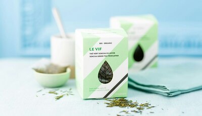 Le vif - thé vert sencha du Japon bio - 12 sachets