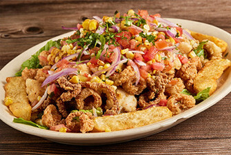 Jalea with Calamari and Tilapia (Jalea con Calamares y Tilapia)