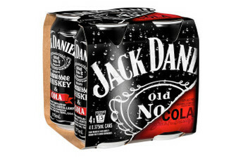 Jack Daniels and Cola Range