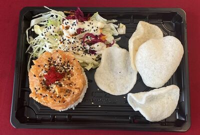 Tartare de saumon