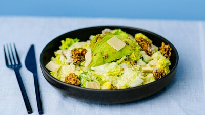 Avocado caesar salad