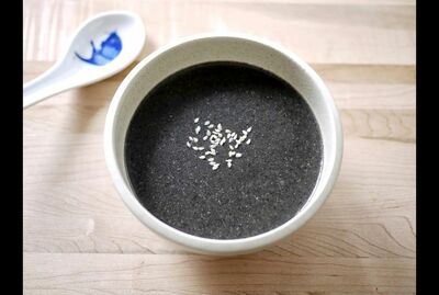 H24.  Black Sesame Paste Taroball