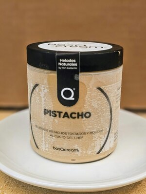 Helado de pistacho