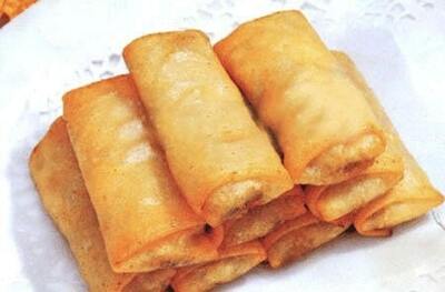 Mini Vegetable Spring Rolls (8)