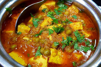 Mattar Paneer