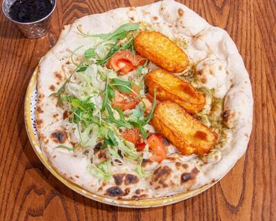 Fried Halloumi Sandwich - Vegetarian