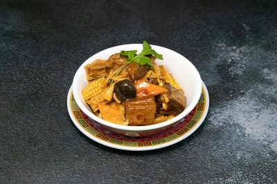Braised Lamb Chops with Dried Beancurd 枝竹羊腩煲