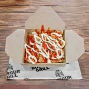 Pulled BBQ Chicken Loaded Fries