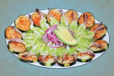 Botana de Aguachile Verde