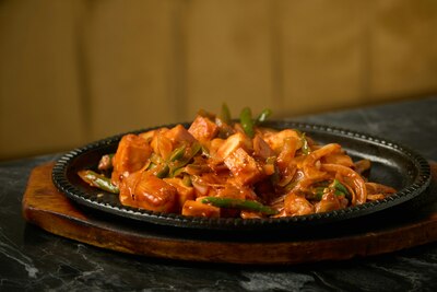 Sizzling Paneer