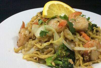 Pad Thai Seafood or Prawn (Fried-Egg Noodles)