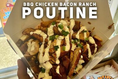 BBQ Chicken/Bacon/Ranch Poutine