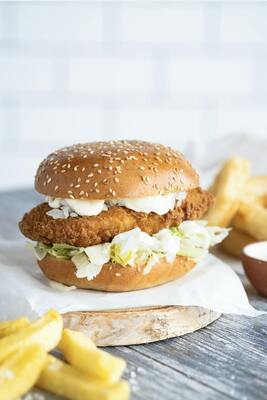 Chicken Fillet Burger Meal