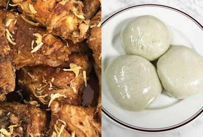 Nshima & Grilled Chicken