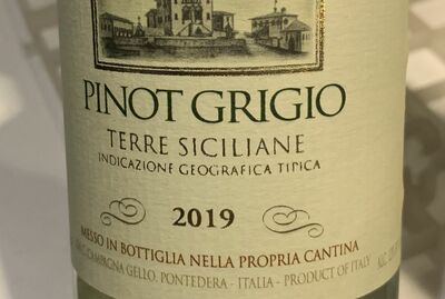 Castellani Pinot Grigio   (Half Bottle)