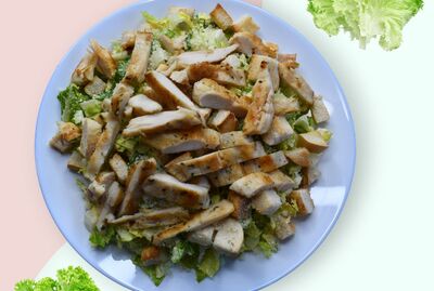 •	Chicken Caesar salad