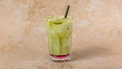 Iced Lavender Matcha