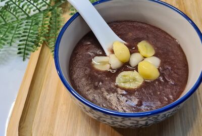 H3.  Red Bean Paste Gingko & Lotus seed