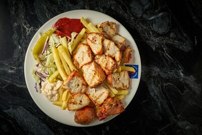 Chicken Tikka with Chips