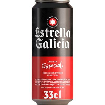 Cerveza Estrella Galicia (33 Cl.)