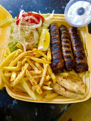 Lamb Kofta Kebab Meal